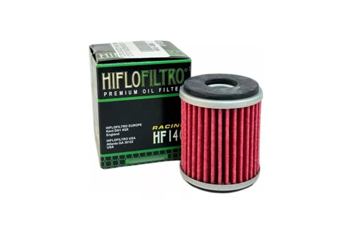 Filtro Olio Motore HIFLO HF141 Per Yamaha X MAX 125 2008 – Ricambio Originale, Dimensioni 38x46 Mm