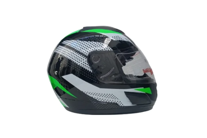 Casco Rush Graphics Verde